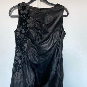 Suprema Collection leather  dress